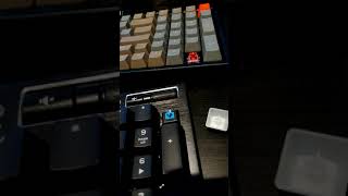 Keychron K4 Demonstrating Mechanical Keyboard Key Wobbling Kailh Blue Vs Lk Optical Red