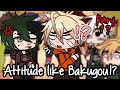 Deku got the same personality as Bakugou!? || Personality quirk || Bnha || Gacha Club