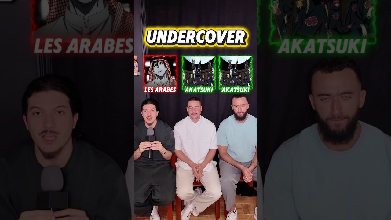 Jeu de l’imposteur / Undercover animés ! #anime #manga #naruto