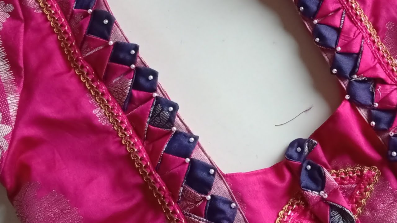 patuu saree  palaka meda blouse design stitching