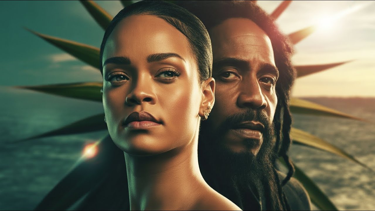 Rihanna ft  Damian Marley – Island Crown (Lyrics Video)