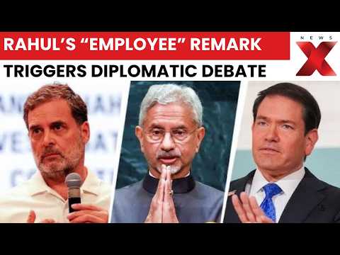 Marco Rubio India Visit: Rahul Gandhi Questions Jaishankar Meeting In Mumbai | NewsX