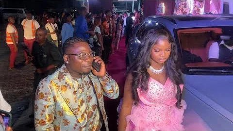 KAMO STATE AND HIS BEAUTIFUL WIFE HONORS FUNKE AKINDELE AT HER MOVIE PREMIERE 
