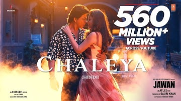 JAWAN: Chaleya (Hindi) | Shah Rukh Khan | Nayanthara | Atlee | Anirudh | Arijit S, Shilpa R | Kumaar