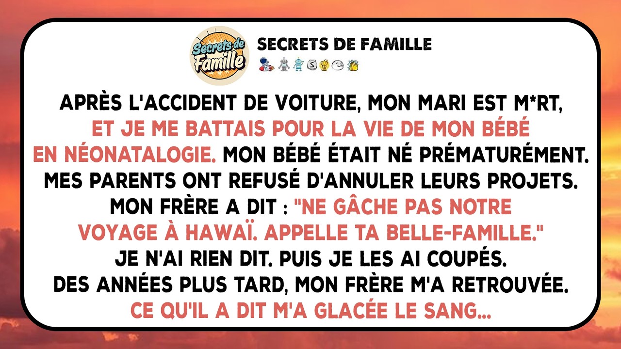 Mes parents ont refusé d'annuler leur voyage à Hawaï alors que je me battais pour la vie de mon bébé