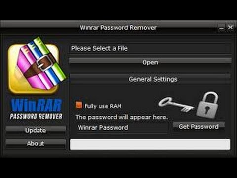 winrar password unlocker for pc download