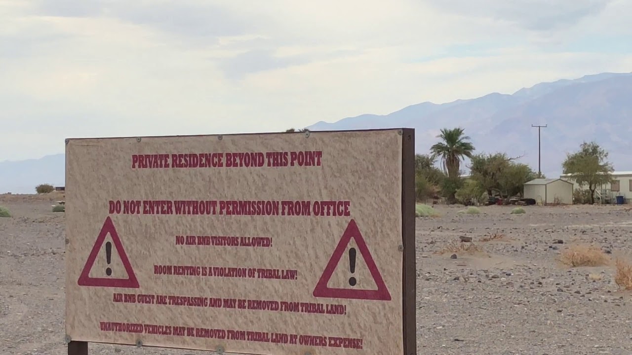 No Air BNB Visitors Allowed Violation of Tribal Law