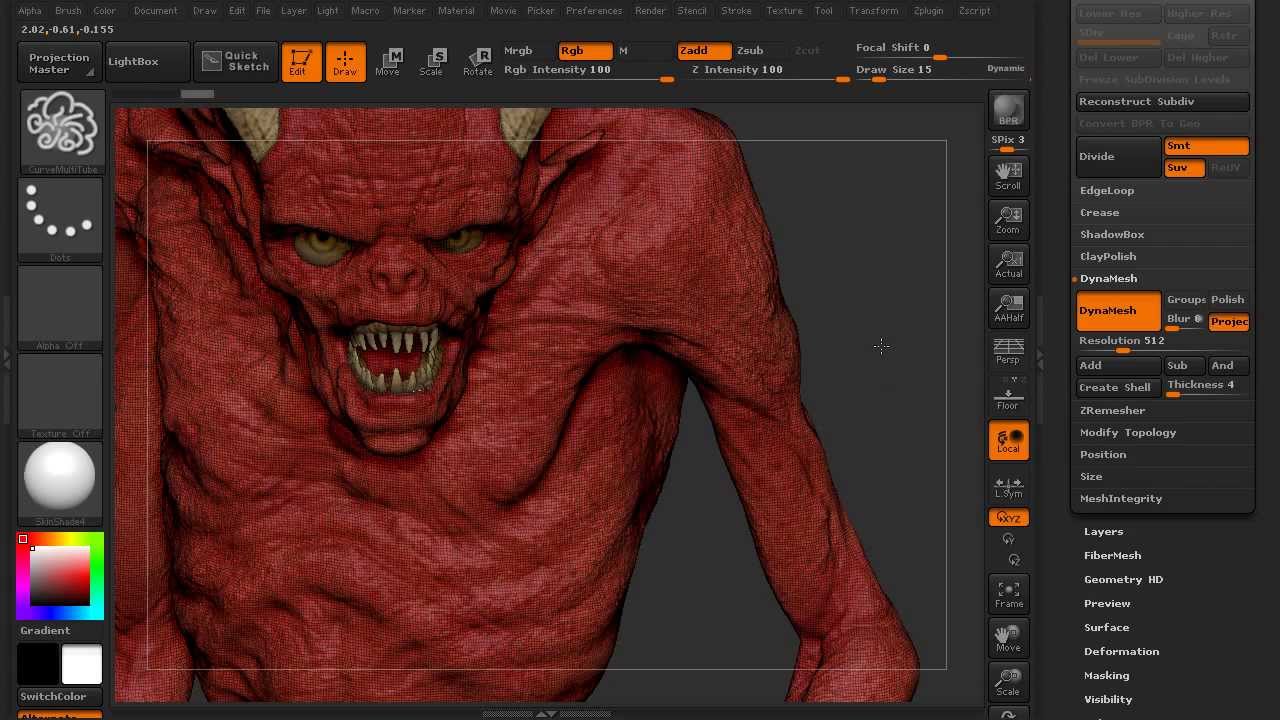 what is dynamesh zbrush