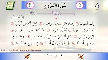 سورة البروج من الآية 12 إلى 22