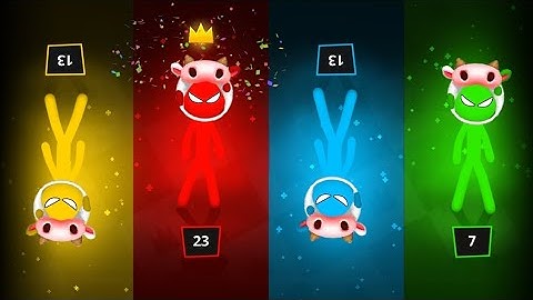 Stickman Party 1 2 3 4 Mini Games - Gameplay walkthrough Part 57 - ( iOS , Android )