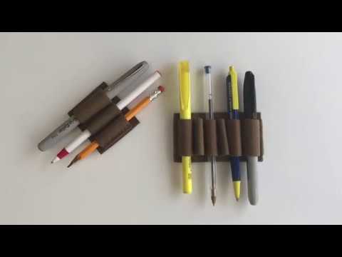 DIY Felt Pen Holder - Perfect for Bullet Journals! 