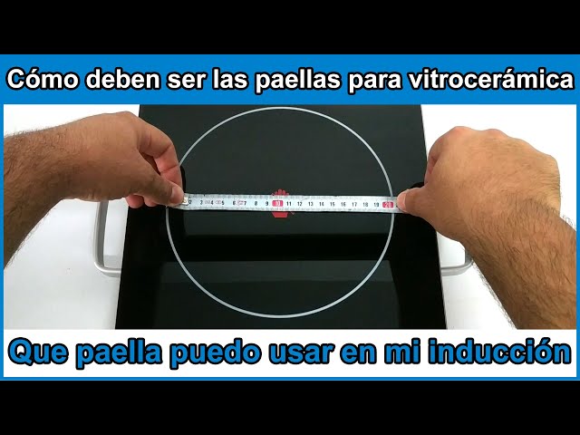 Paelleras para vitrocerámica - Paellera inducción acero inoxidable