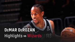 DeMar DeRozan‘s Highlights: 37 PTS, 10 AST, Clutch at Wizards (26.04.2021)