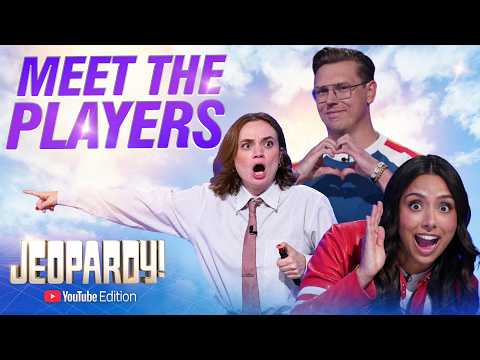 The Players Spill the Tea on Their Competition 👀 | Meet the Players | Jeopardy! YouTube Edition