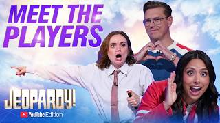 The Players Spill the Tea on Their Competition 👀 | Meet the Players | Jeopardy! YouTube Edition