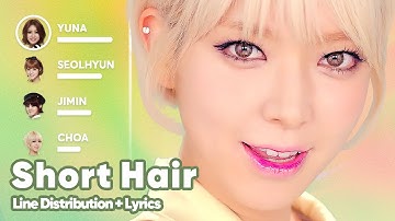 AOA - Short Hair (Line Distribution + Lyrics Karaoke) PATREON REQUESTED