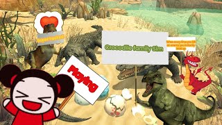 crocodile family Sim (super hacked) (link in description) screenshot 5