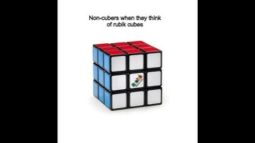 Cubers VS Non-Cubers When They Think Of Rubik Cubes (MUSIC VERSION)