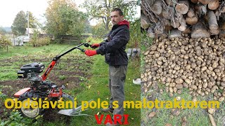 Malo traktorvlog 06 - Orání brambor s malotraktorem VARI Terra