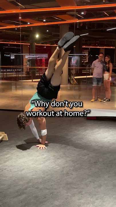 'Why don't you just workout at home' Athlete: @CottaCalisthenics