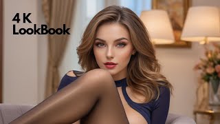 4K Très Belle et Sexy Fashion Modèle - LookBook AIArt