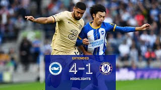 Brighton 4-1 Chelsea Premier League Extended Highlights