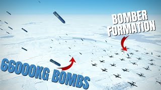 Bombing a Bomber Formation with a Bomber Formation | IL-2 Sturmovik Flight Sim Crashes