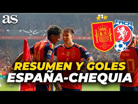 HIGHLIGHTS and GOALS SPAIN 3 VS CZECH REPUBLIC 1: THE WORLD CHAMPIONS, UNSTOPPABLE | NATIONS LEAGUE