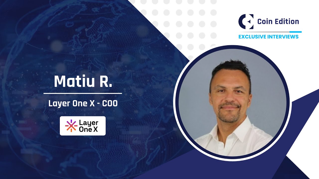 Matiu Rudolph, COO at LayerOneX Talks About Cross-Chain Technology in Crypto With #CoinEdition.
