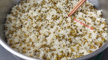 Lại thêm 1 công thức mới nấu XÔI ĐẬU XANH NƯỚC CỐT DỪA béo thơm thanh mát mềm dẻo khi để nguội