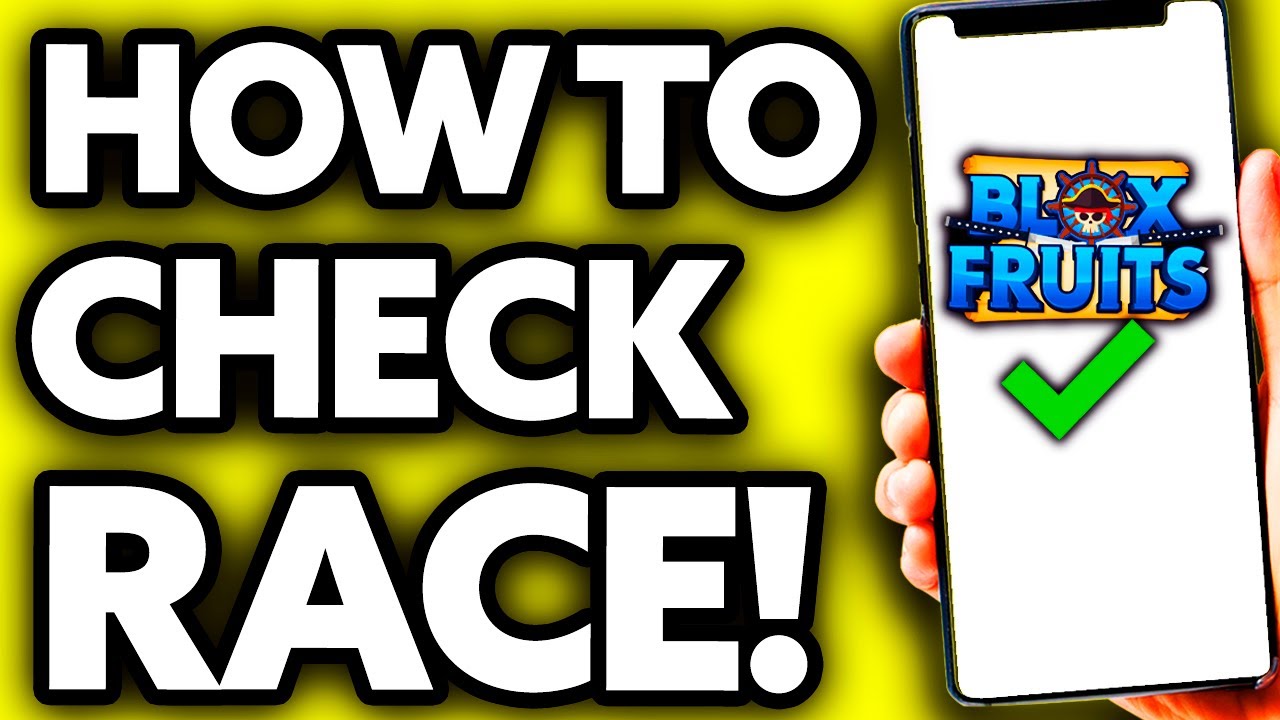 How To Check Your Race In Blox Fruits