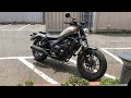 レブル500が快適でパワーも素晴らしいバイクだった【レブル250との違い】国産アメリカン