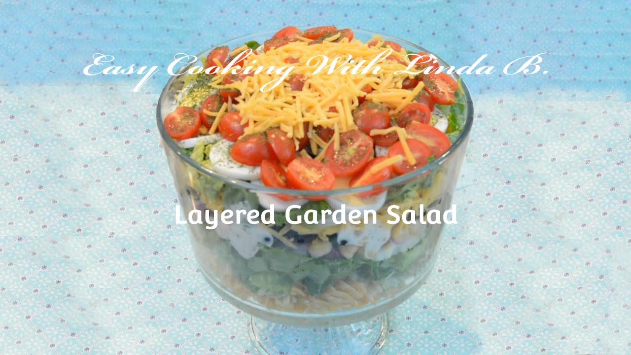 Layered Garden Salad YouTube — free download