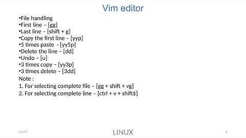 VLSI SYSTEM DESIGN LINUX BASICS
