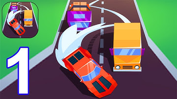 Nice Traffic - Gameplay Walkthrough Part 1 Level 1 - 8 New Mobile Game (Android, iOS)