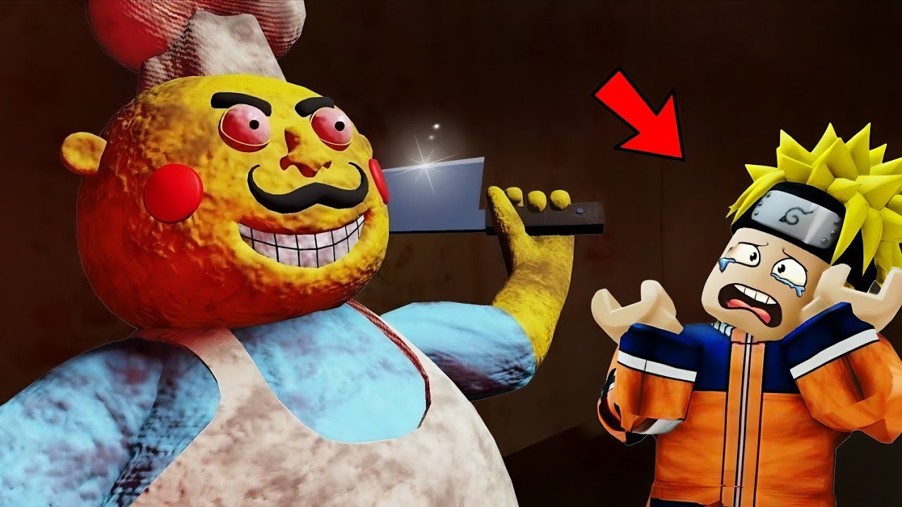 Naruto Escape from Mr Mix Chapter 1 in Roblox....