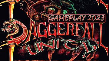 Daggerfall Unity: GOG Cut - Gameplay Video 2023 (PC) -RPG/Elder Scrolls/Adventure - First 14 Minutes