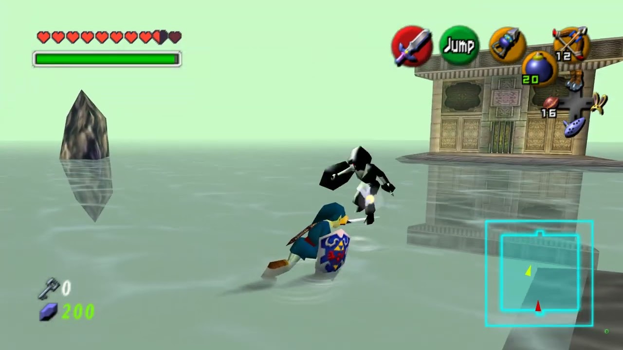 Ocarina Of Time combat better than most games today?