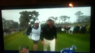 Dan Hicks Trouble With US Open Leaderboard