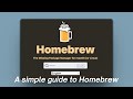 A simple guide to homebrew