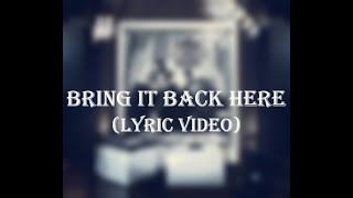 Gang Starr - Bring It Back Here (Lyric Video)