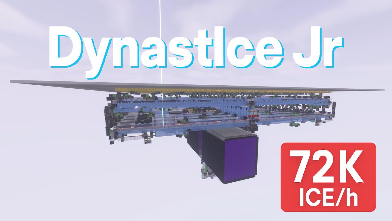 DynastIce Jr | Smallest 72000 ice/h Ice Farm | Pebeye & Currete
