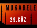 Mukabele 29 cz hafiz mustafa efe