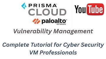 Een uitgebreide tutorial/cursus over Prisma Cloud Vulnerability Management #prismacloud