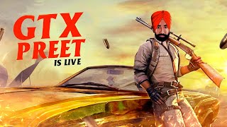 BGMI LIVE - FUN GAMEPLAY FULL RUSH | PUBG LIVE | GTXPREET