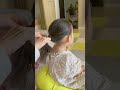 【泣き顔から大変身✨】リボンヘアアレンジ #shorts