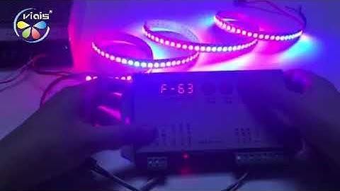 DC5-24V Manual Switch K-1000S Full Color WS2801 Led Strip Controller