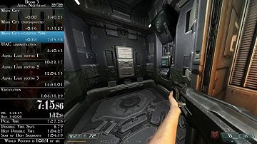 Doom 3 - Any% Nightmare Speedrun in 1:07:02 (time without loads)