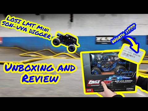 Losi LMT Mini   1-18 Scale RC Monster Truck Unboxing And Review!