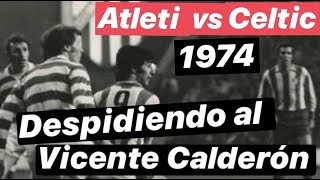 El Calderón y su gran noche. Atleti vs Celtic 1974 semifinal copa de Europa. #MundoMaldini